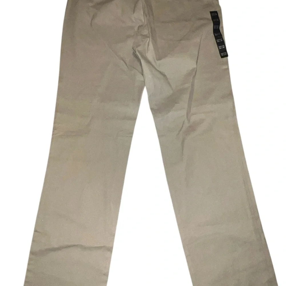 Banana Republic Men 35x34 Khaki Vintage‎ Straight Fit Emerson Chinos B059